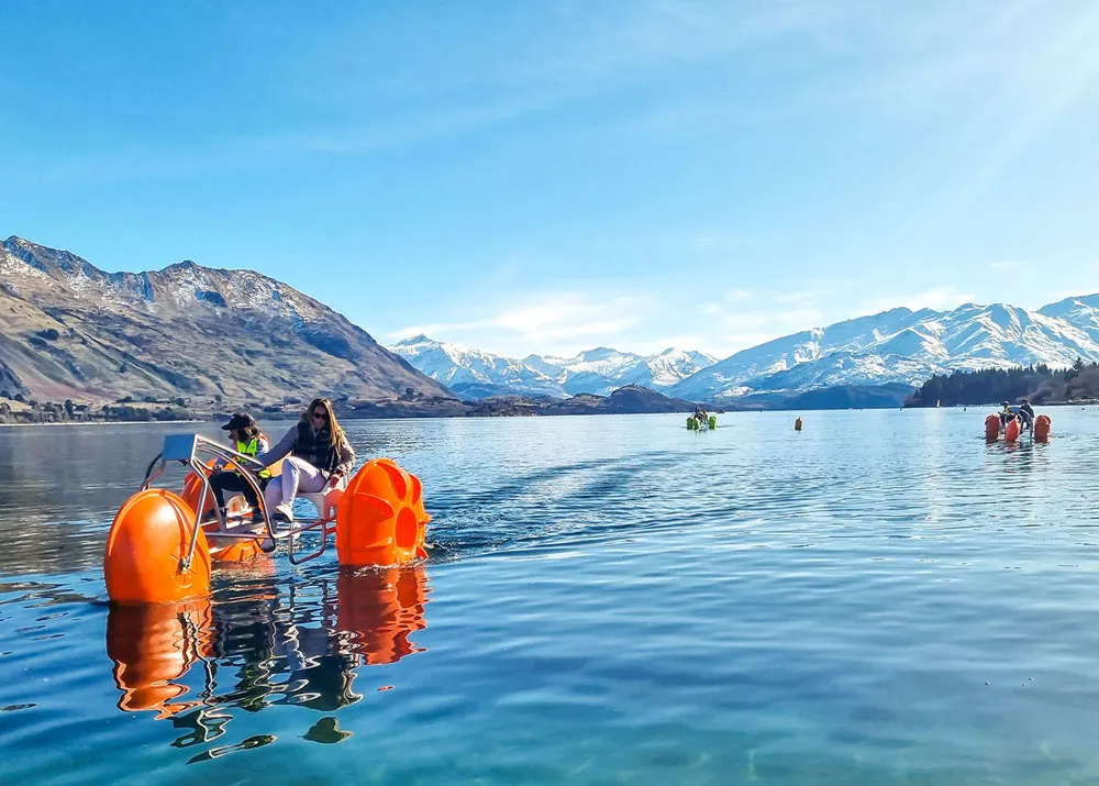 Lakeland Wanaka Aqua Bike Hire Pedal Boats